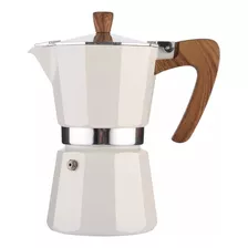 Cafetera Italiana De Aluminio Para Espresso, 6 Tazas Premium