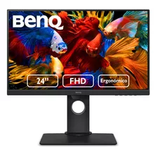 Monitor Benq 23.8 Gw2480t Full Hd Bisel Delgado Panel Ips Color Negro
