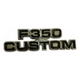 Emblema Custom Camioneta Clasica Ford Original Metal