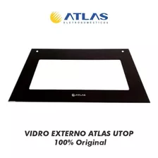 Vidro Externo Pt Fogão Atlas Utop Glass 4 Bocas 100%original