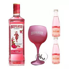 Gin Beefeater Pink Strawberry + Copa Pink + 2 Tonica Regalo!