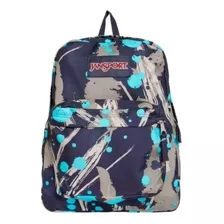 Mochila Jansport Superbreak Mammoth Blue Super Splash Azul