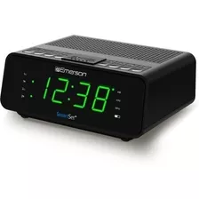 Emerson Smartset Radio Reloj Despertador Con Radio Am/fm, Di