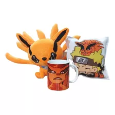 Kurama Kyubi Zorro 9 Colas Set Peluche Naruto Shippuden 