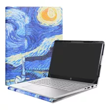 Funda P/laptop Alapmk, Diseño Noche Estrellada, 14 Para Hp