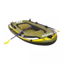 Bote Gomon Inflable Pescador Fishman C Remos Inflador 3mts