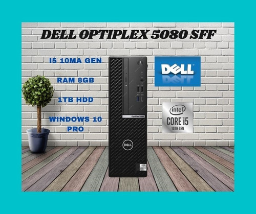 Computadora I5 10500 Dell Optiplex 5080 8gb De Ram 1tb Hdd  