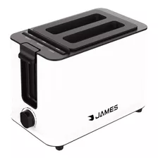 Tostadora James 6 Niveles Tj2p Blanca 2 Panes 950 W Color Blanco