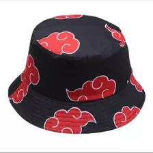 Chapeu Naruto Akatsuki Bucket Hat New Cap Anime Exclusivo