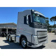 Volvo Fh 540 Cab. Globetrotter Pac. Ec 6x4 Ano 2023 Cinza 