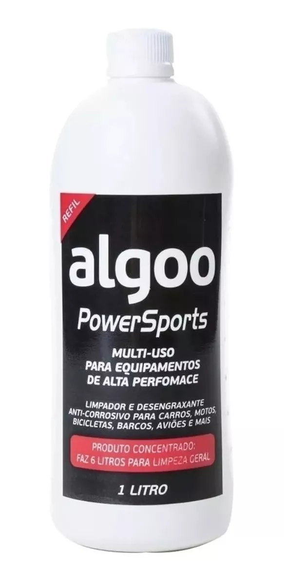 Desengraxante Algoo Powersports Alta Performance Refil 1 Lt