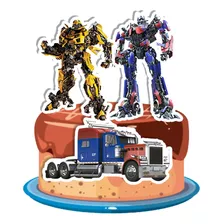 Topo De Bolo Topper Transformers Optimus Prime