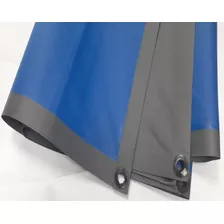 Lona Capa 3x5 M Azul Polyolefina Lago Piscina Tanque Xpo 400