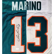 Jersey Autografiado Dan Marino Miami Dolphins Delfines Bico