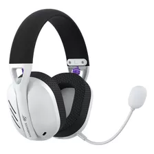 Headset Gamer Havit Fuxi-h3 Wireless/bluetooth/usb-3.5mm Cor Branco