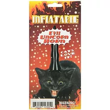 Accoutrements Evil Unicorn Horn Inflable Para Los Gatos