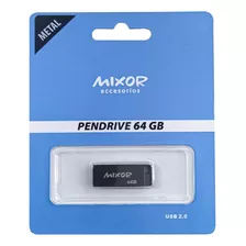 Pendrive 64gb Metal Usb 2.0 Almacenamiento Computacion