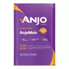 Tinta Acrílilica Premium Fosco 18l Anjo Mais - Anjo Gelo