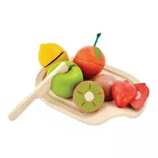 Juguete Set De Frutas Surtidas Plan Toys