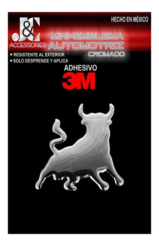 Calcomania Sticker Toro Bull Para Autos Foto 3