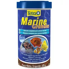 Ração Tetra Marine Granules 225g - P/ Peixes De Água Salgada