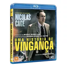 Blu Ray Uma História De Vingança Nicolas Cage - Dublado Novo