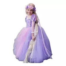 Fantasia Luxo Princesas Disney Rapunzel Enrolados