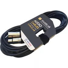 Cable Microfono Balanceado 3 Metros Xlr/xlr 
