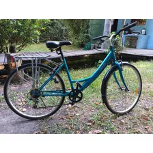 Bicicleta Paseo Baccio Liberty R26 6v Color Azul