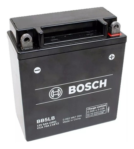 Bateria Moto Gel Agm Bosch Bb5lb Yb5l-bs 12n5-3b 12 V 5 Ah