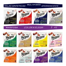 Colorante Mariposa Telas Sinteticas Poliester Nylon (1pz)