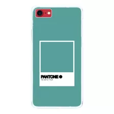 Capinha Compatível Pantone Verde Agua - iPhone