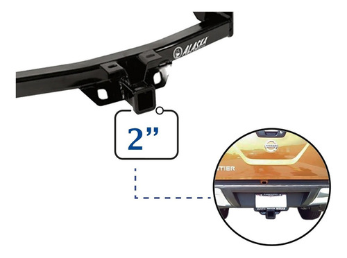 Tirn De Enganche Nissan Frontier Np300 2cab 2016-2019 Foto 3