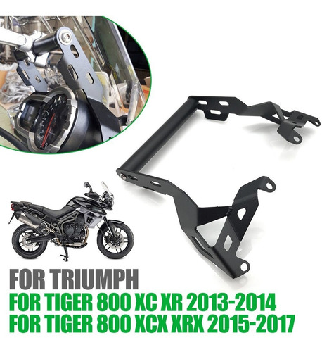 Base Para Gps-celular Para Triumph Tiger 800 Xc Xr Xcx Foto 8