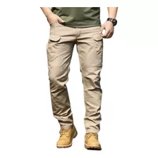 Pantalones Tácticos Hombre Cargo Comando Policía Seguridad B