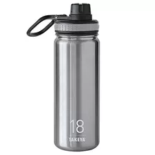 Takeya Actives Botella Agua Acero Inoxidable 18oz Acero