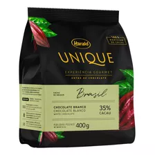 Chocolate Branco 35% Cacau Unique Sem Glúten Pacote 400 G