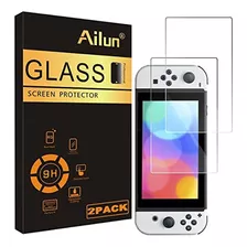 Ailun Glass Protector De Pantalla Compatible Con Nintendo Sw