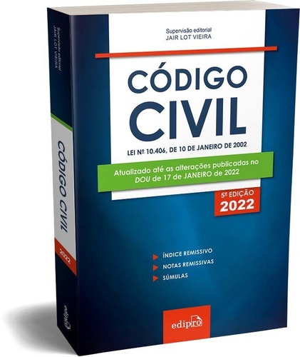 Código Civil 2022 - Mini - 05ed/22