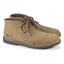 Sapato Botinha Masculino Kildare Bk 1104 Couro Camurça 