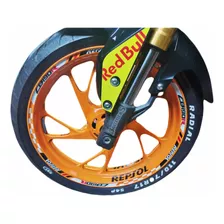 Calcomanías Stickers Rines Honda Cb190 R Repsol 