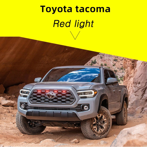 Nuevo Kit Led Parrilla Toyota Tacoma Trd 2020 2021 2022 Foto 4