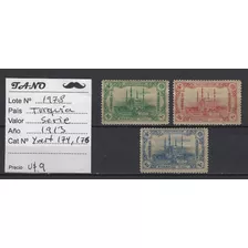 Lote1978 Turquia Serie Año 1913 Yvert# 174-176 Nuevas