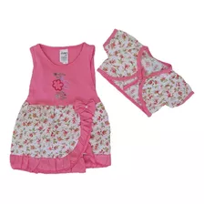 Vestido Infantil Regata Com Bolero