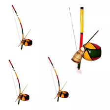 Berimbau 1 Metro Completo Pintado Olodum