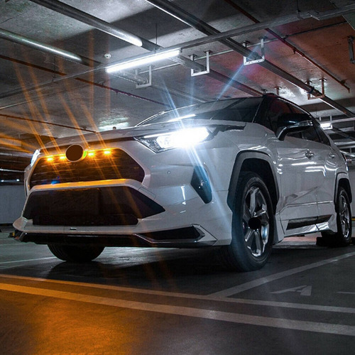 Luces Led De Parrilla Delantera Para Toyota Rav4 2019 2020 2 Foto 8