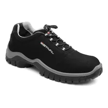 Sapato Segurança Preto/cinza Energy Estival En1002 Curto