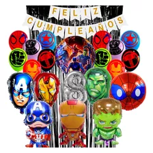 Combo Kit Globos Avengers 2