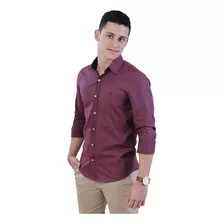 Camisa Social Masculina Amil Slim Fácil De Passar 1765