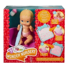 Nova Boneca Little Mommy Bebe Surpresas Magicas C/ Banheira